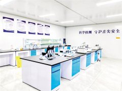 全市首个大型超市食物平安检测核心建成启用